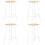 Berkfield Bar Stools 4 pcs Solid Mango Wood 1