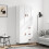 Berkfield Highboard White 69.5x34x180 cm Engineered Wood 1
