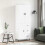 Berkfield Highboard White 69.5x34x180 cm Engineered Wood 1