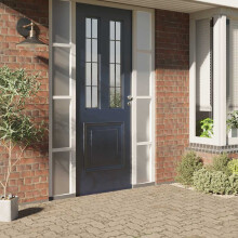 Berkfield Window Films Frosted Transparent Grey PVC