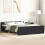 Berkfield Bed Frame without Mattress Black 135x190 cm Double 1