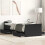 Berkfield Bed Frame without Mattress Black 90x190 cm Single 1