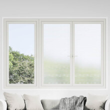 Berkfield Window Films Frosted Stripes Design PVC