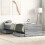 Berkfield Bed Frame without Mattress Grey Sonoma 75x190 cm Small Single 1