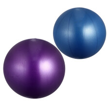 Qius2PCS Gruba, matowa piłka do jogi, miniaturowa piłka do równowagi, odporna na pękanie, 15-35 cm, losowy rozmiar do siłowni