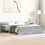 Berkfield Bed Frame without Mattress Grey Sonoma 135x190 cm Double 1