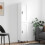 Berkfield Highboard White 34.5x34x180 cm Engineered Wood 1