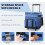 Insulated Cooler Bag 12L 3-Layer Dual-Zone Expandable 6