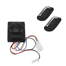 36V-72V Elektrisk Scooter Alarmsystem Dobbelt Fjernbetjening Sikkerhed