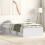 Berkfield Bed Frame without Mattress White 90x190 cm Single 1