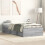 Berkfield Bed Frame without Mattress Grey Sonoma 75x190 cm Small Single Small Single 1
