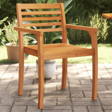 Berkfield Garden Chairs 4 pcs 59x55x85 cm Solid Wood Acacia
