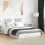 Berkfield Bed Frame without Mattress White 120x190 cm Small Double 1