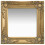 Berkfield Wall Mirror Baroque Style 40x40 cm Gold 1