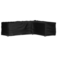 Berkfield L-Shaped Garden Furniture Cover 16 Eyelets 260x210x80 cm