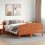 Berkfield Bed Frame without Mattress Wax Brown 135x190 cm Double Solid Wood Pine 1
