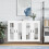 Berkfield Wall Mounted Cabinets 2 pcs White Engineered Wood 1