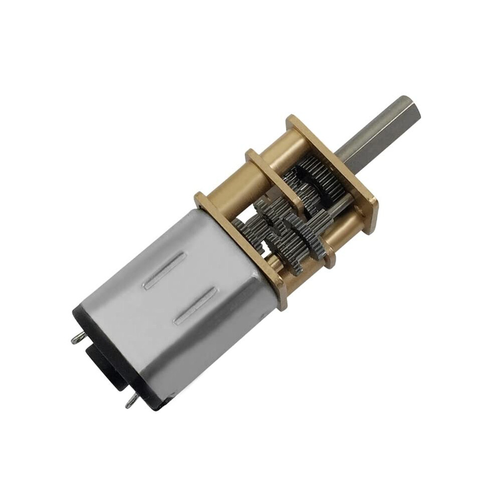 Ga12n20 Micro Metal Gear Motor 6V 600Rpm Torque Compact Dc Gear Motor For Diy Robotics Light 9330225613213
