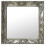 Berkfield Wall Mirror Baroque Style 50x50 cm Silver 1