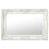 Berkfield Wall Mirror Baroque Style 60x40 cm White 1