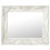 Berkfield Wall Mirror Baroque Style 50x40 cm White 1
