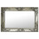 Berkfield Wall Mirror Baroque Style 60x40 cm Silver 1