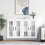 Berkfield Wall Mounted Cabinets 2 pcs White Engineered Wood 1