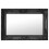 Berkfield Wall Mirror Baroque Style 60x40 cm Black 1