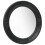 Berkfield Wall Mirror Baroque Style 50 cm Black 1