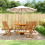 Berkfield 5 Pieces Garden Dining Set Solid Wood Acacia 1