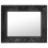 Berkfield Wall Mirror Baroque Style 50x40 cm Black 1