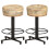 Berkfield Bar Stools 2 pcs 52 cm Solid Mango Wood 1