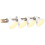 Berkfield Industrial Wall Lamp White 90x25 cm E27 1