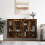 Berkfield Wall Mounted Cabinets 2 pcs Smoked Oak Engineered Wood 1