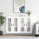 Berkfield Wall Mounted Cabinets 2 pcs White Engineered Wood 1
