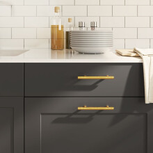 Berkfield Cabinet Handles 20 pcs Gold 96 mm Stainless Steel