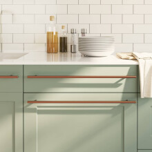 Berkfield Cabinet Handles 20 pcs Bronze 480 mm Stainless Steel