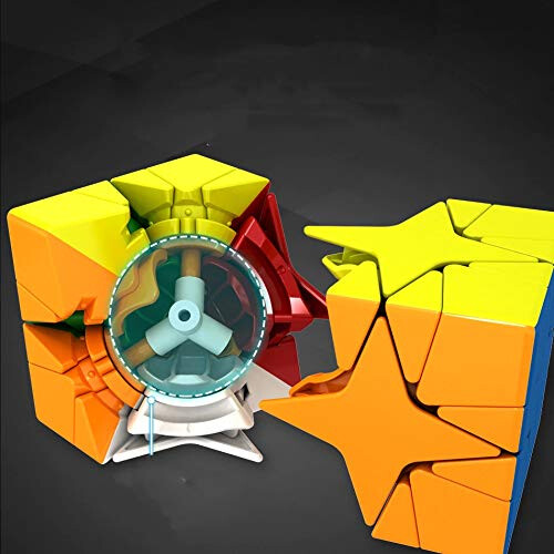 57mm Adjustable Speed Cube Stickerless Magic Cube with Smooth Turning and Stable Structure 2