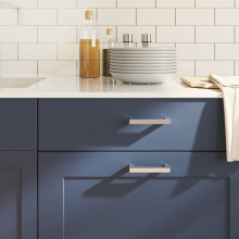Berkfield Cabinet Handles 20 pcs Silver 96 mm Stainless Steel