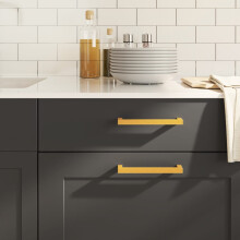 Berkfield Cabinet Handles 20 pcs Gold 160 mm Stainless Steel