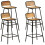 Berkfield Bar Chairs 4 pcs Solid Mango Wood 1