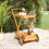 Berkfield Tea Trolley 54x87x90 cm Solid Wood Acacia 1
