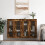Berkfield Wall Mounted Cabinets 2 pcs Smoked Oak Engineered Wood 1