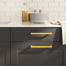 Berkfield Cabinet Handles 20 pcs Gold 192 mm Stainless Steel
