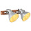 Berkfield Industrial Wall Lamp Silver 45x25 cm E27 1