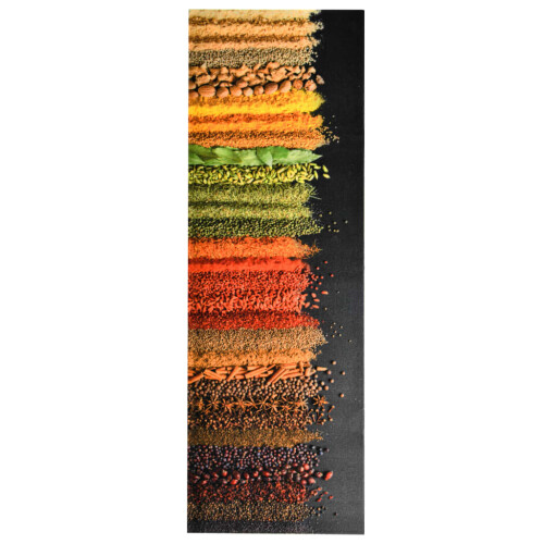 Berkfield Kitchen Floor Mat Washable Spice 60x180 cm