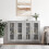 Berkfield Wall Mounted Cabinets 2 pcs Concrete Grey Engineered Wood 1