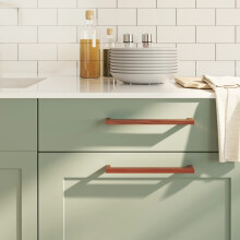 Berkfield Cabinet Handles 20 pcs Bronze 224 mm Stainless Steel
