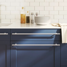 Berkfield Cabinet Handles 20 pcs Silver 480 mm Stainless Steel