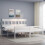 Berkfield Senior Bed without Mattress White 200x200 cm Solid Wood 1